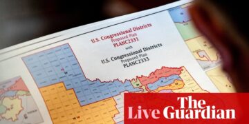 Supreme court allows Texas to use new congressional map favoring Republicans in 2026 elections – US politics live | Trump administration