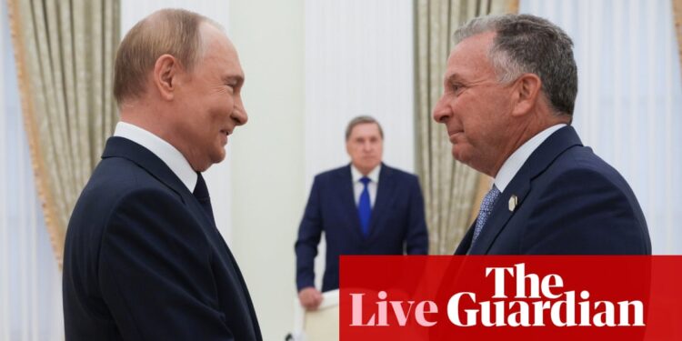 Ukraine war live: Trump envoy Steve Witkoff set to meet Vladimir Putin in Moscow amid US push for peace deal | Russia