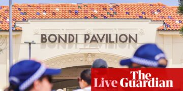 Bondi shooting updates: alleged gunman Naveed Akram charged with 59 offences as police say ‘early indications’ suggest terror attack ‘inspired by Isis’ | Australia news