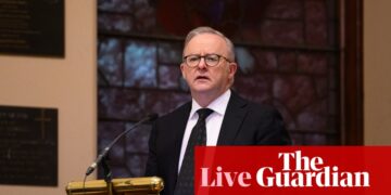 Australia news live: PM recalls ‘unlikely friendships’ and ‘rogue’s charm’ in eulogy for Graham Richardson; Victorian premier delivers state apology to First Peoples | Australia news