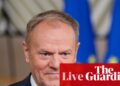 Polish independence could be under threat if Ukraine forced to capitulate, Donald Tusk warns – Europe live | Ukraine