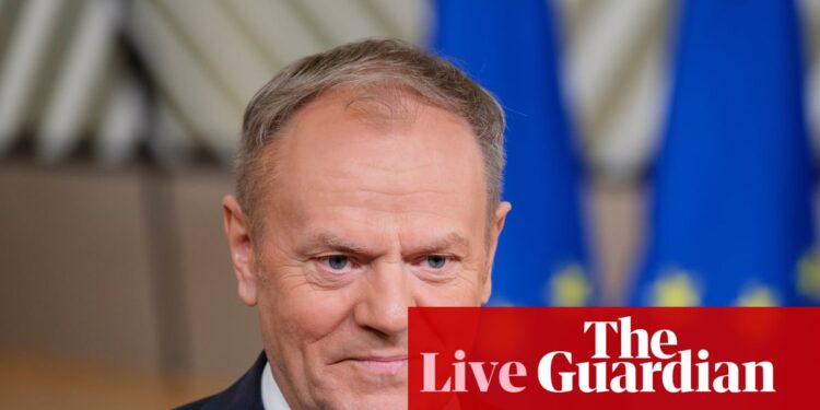 Polish independence could be under threat if Ukraine forced to capitulate, Donald Tusk warns – Europe live | Ukraine