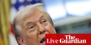 ‘I hope he loses’: Trump blasts Indiana Republican senate leader after his state redistricting effort gets blocked –as it happened | Donald Trump