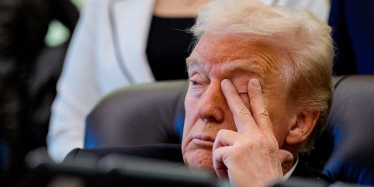 Trumps Autocratic Offensive Hits Roadblocks As Approval Plummets