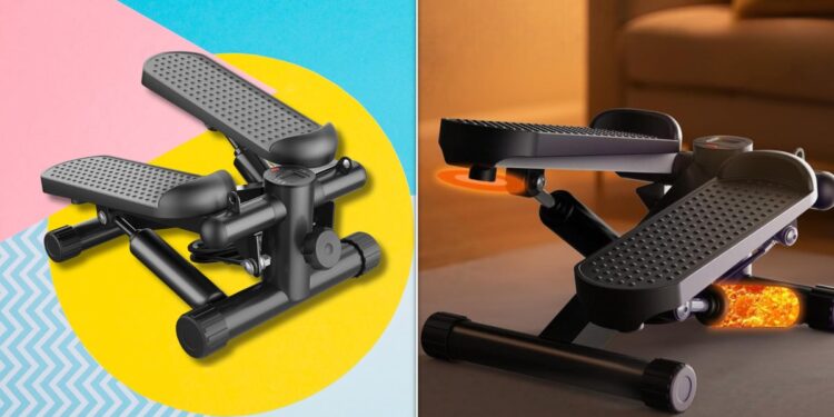 This Mini Stepper With Resistance Bands Is Under $30 At Amazon