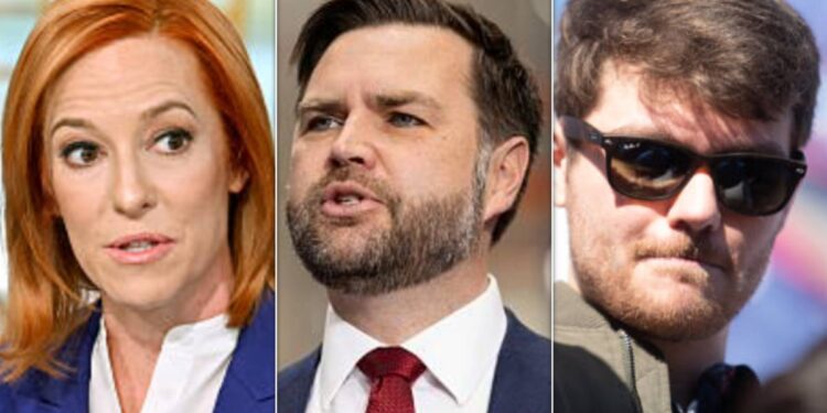 JD Vance’s ‘Official Policy’ On Nick Fuentes, Jen Psaki Is Same Filthy Insult