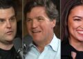 Tucker Carlson Asks Matt Gaetz A Wild Question About AOC