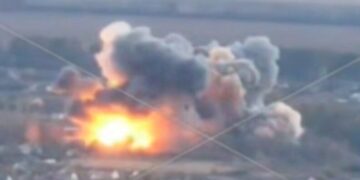 Russian Drones, Missiles Pound Ukraine Before Zelenskyy-Trump Meeting