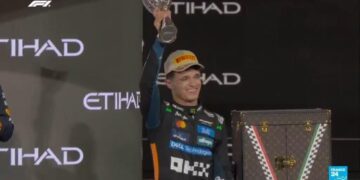 Lando Norris clinches his first F1 title at season-ending Abu Dhabi Grand Prix