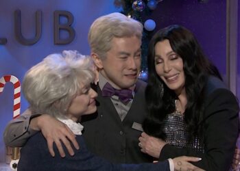 Bowen Yang Breaks Down in Tears in Final SNL Sketch With Ariana Grande