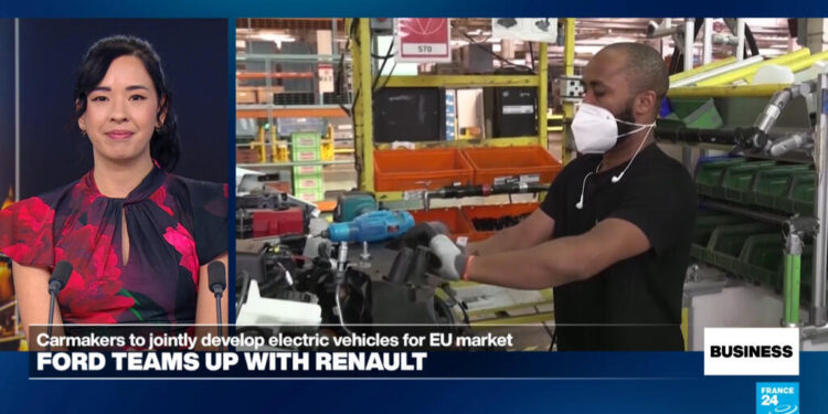Ford, Renault team up on low-cost electric cars to counter Chinese rivals