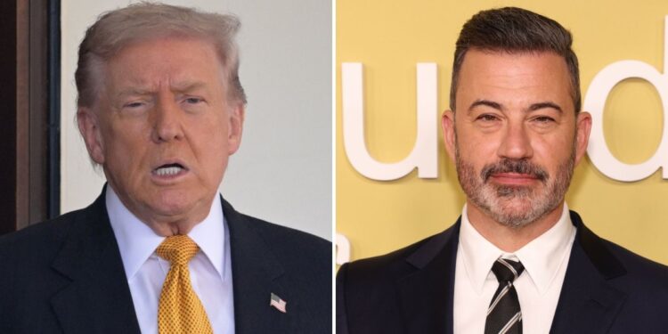 Donald Trump Repeats Attacks on Jimmy Kimmel at Kennedy Center Honors