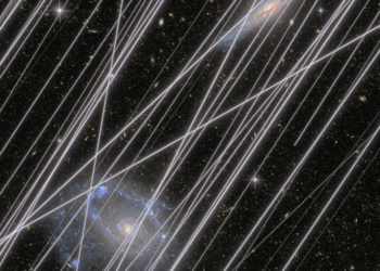 Satellites keep photobombing the Hubble telescope, and it’s getting worse