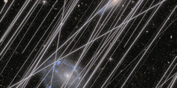 Satellites keep photobombing the Hubble telescope, and it’s getting worse