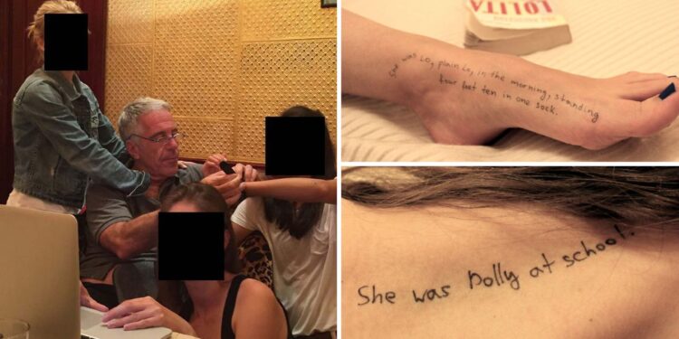 Democrats release more Epstein photos – with crucial deadline now just hours away | US News