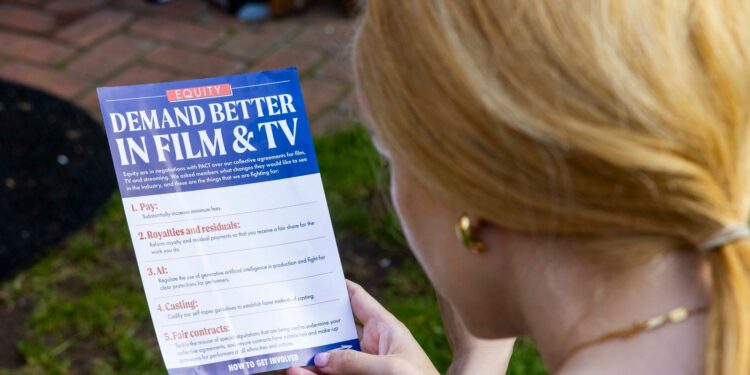 Actors vote for industrial action over AI concerns | Ents & Arts News