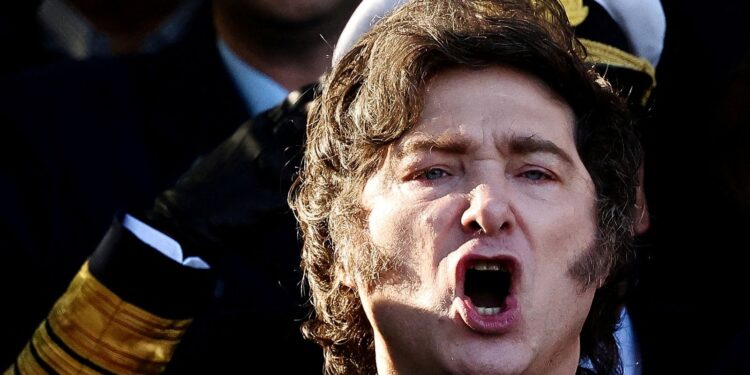 UK rebuts Milei’s claims about arms exports and Falklands | UK News