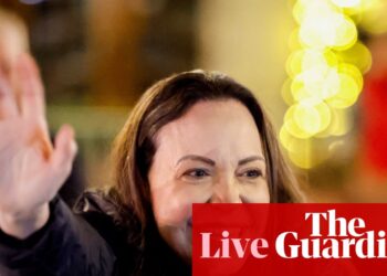 Venezuelan opposition leader says she would share Nobel Peace prize with Trump during Fox News appearance – live | US attack on Venezuela