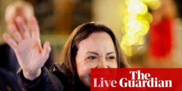 Venezuelan opposition leader says she would share Nobel Peace prize with Trump during Fox News appearance – live | US attack on Venezuela