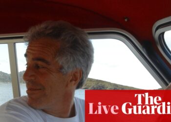 Epstein files updates: justice department says files include ‘untrue and sensationalist claims against President Trump’ | Jeffrey Epstein
