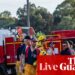 Australia news live: ‘countless homes’ lost in fires in Victorian town of Ruffy as state braces for volatile day | Australia news