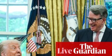 Mandelson praises Trump’s ‘graciousness’ and declines to apologise for friendship with Jeffrey Epstein – as it happened | Politics