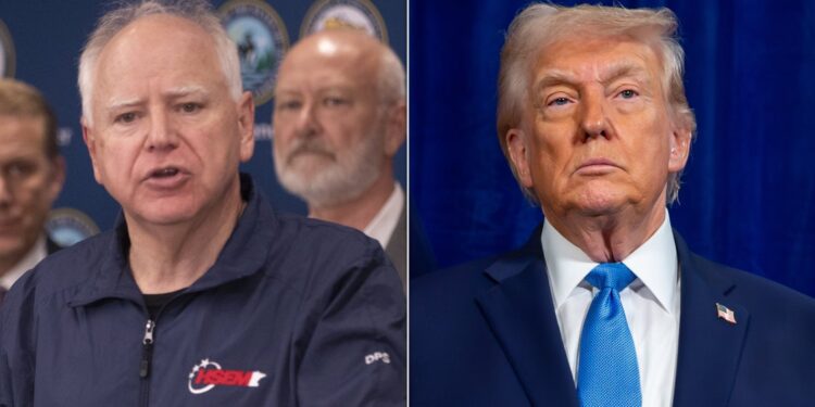 Walz Condemns Trump’s ‘Depraved’ Remarks