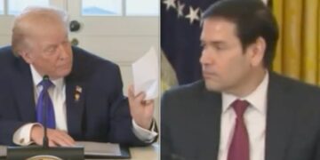 Rubio Passes Trump A Note And He Instantly Reads It Out Loud