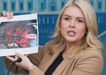 Karoline Leavitt Fumed About Protesters Flipping The Bird And You Know What Happened