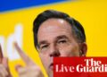 Nato chief Rutte: ‘Keep on dreaming’ if you think Europe could defend itself without US – as it happened | World news