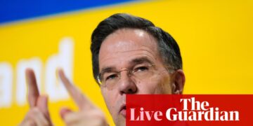 Nato chief Rutte: ‘Keep on dreaming’ if you think Europe could defend itself without US – as it happened | World news