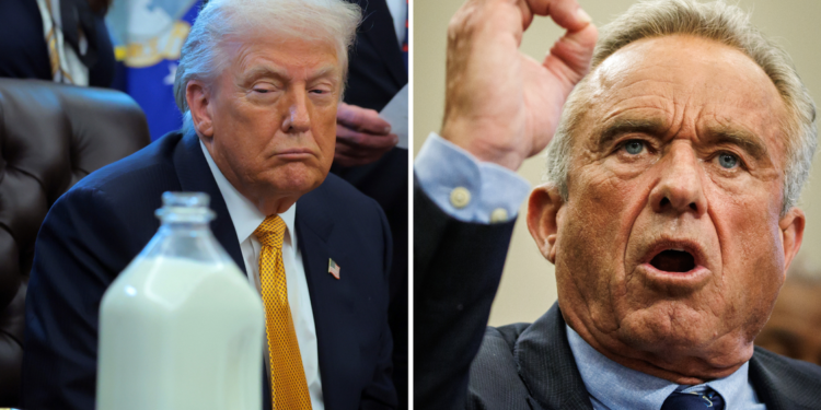 Is Whole Milk Healthy? Trump And RFK Jr. Think Americans Should Drink More.