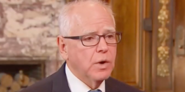 Tim Walz Details ‘Strange’ Comparison Trump Made In Their Phone Call