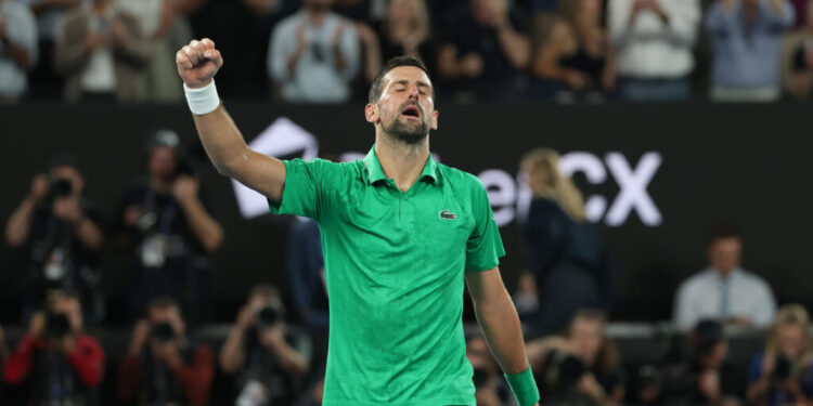 Vintage Djokovic topples Sinner in five sets to set up Alcaraz final in Melbourne