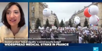 French doctors striking over 'authoritarian drift' in universal healthcare system