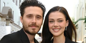 Brooklyn Beckham, Wife Nicola Share Kiss in New Pics Amid Family Drama