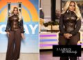 Mary J. Blige Promoted her MJB X Vegas Residency in a Brown Sergio Hudson Look