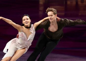 Olympians Evan Bates and Madison Chock’s Relationship Timeline 