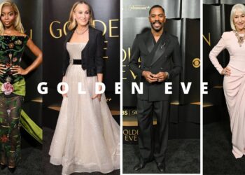 On the Scene at the Golden Eve: Olandria Carter Stuns in a Black Floral Sevon Dejana Dress, Sarah Jessica Parker Sparkles in Paolo Sebastian, Coleman Domingo in a Black Dolce & Gabbana Suit + More!