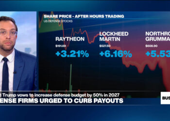 Trump calls for US military spending to increase by 50% in 2027