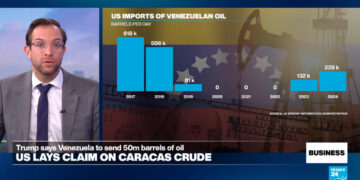 Trump says Venezuela will send 30 to 50 million barrels of oil to US