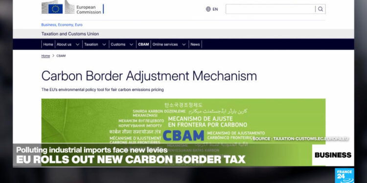 EU's new carbon border tax goes into force