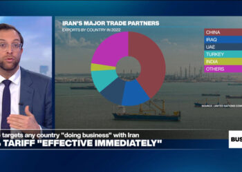 Trump imposes 25% tariff on any country 'doing business' with Iran