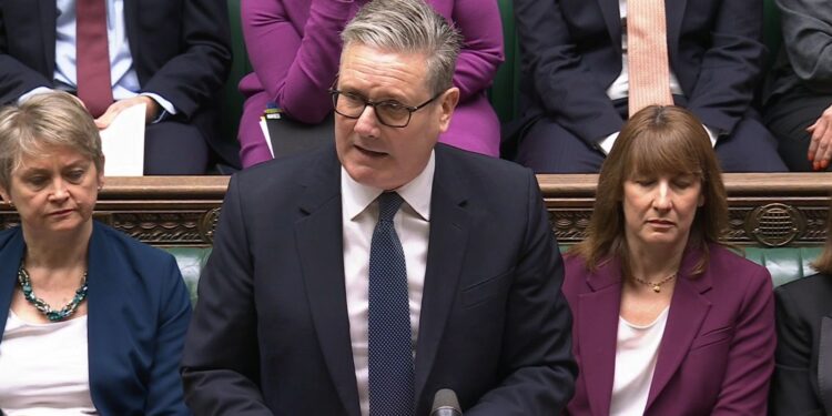 MPs would vote on deployment of troops to Ukraine, Starmer says | Politics News