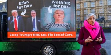 Starmer accused of diverting NHS ‘billions’ to appease Trump | Politics News