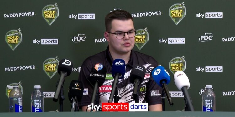 Van Veen: I know I can give Littler a game, I have beaten him before