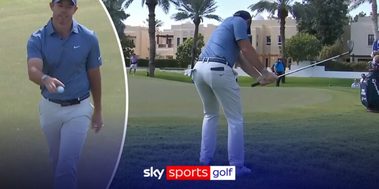 McIlroy produces brilliant chip‑in for ‘unlikely’ birdie