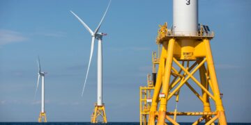 Trump administration says offshore wind poses a threat. It won’t say how. : NPR