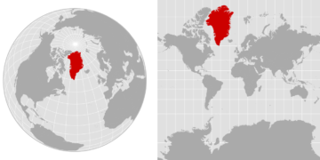 How large is Greenland, really? Your map may be deceiving you : NPR