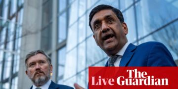 Democratic congressman Ro Khanna names six high-profile individuals appearing in unredacted Epstein files – live | Jeffrey Epstein